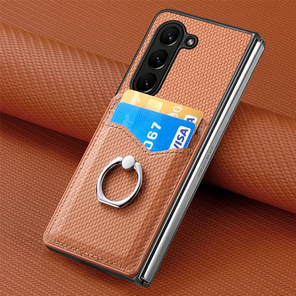 Leather Wallet Card Holder Phone Cover - PU Leather Wallet Phone Case for