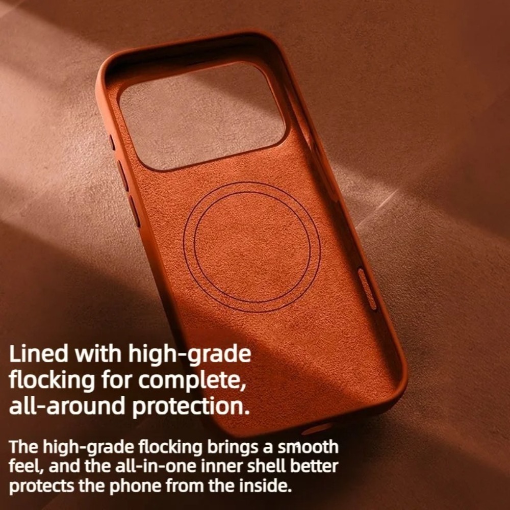Original Quality Skin Friendly - Liquid Silicone Magnetic Phone Case ulasan dan harga