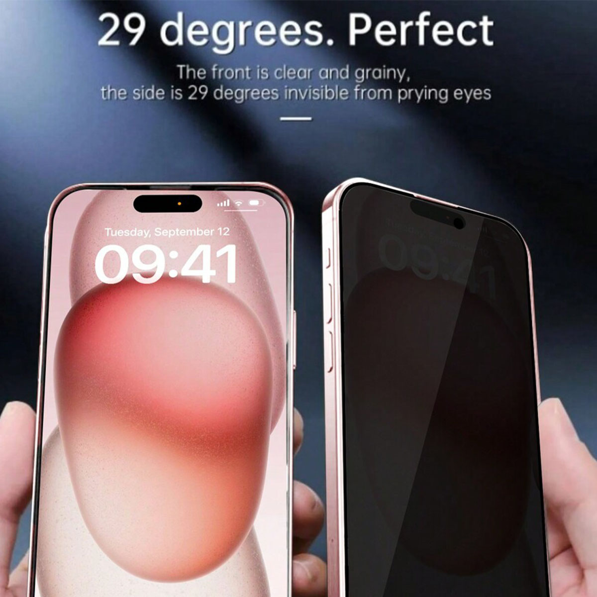 3pcs Privacy Screen Protector, - Anti Spy Privacy Glass Case ulasan dan harga