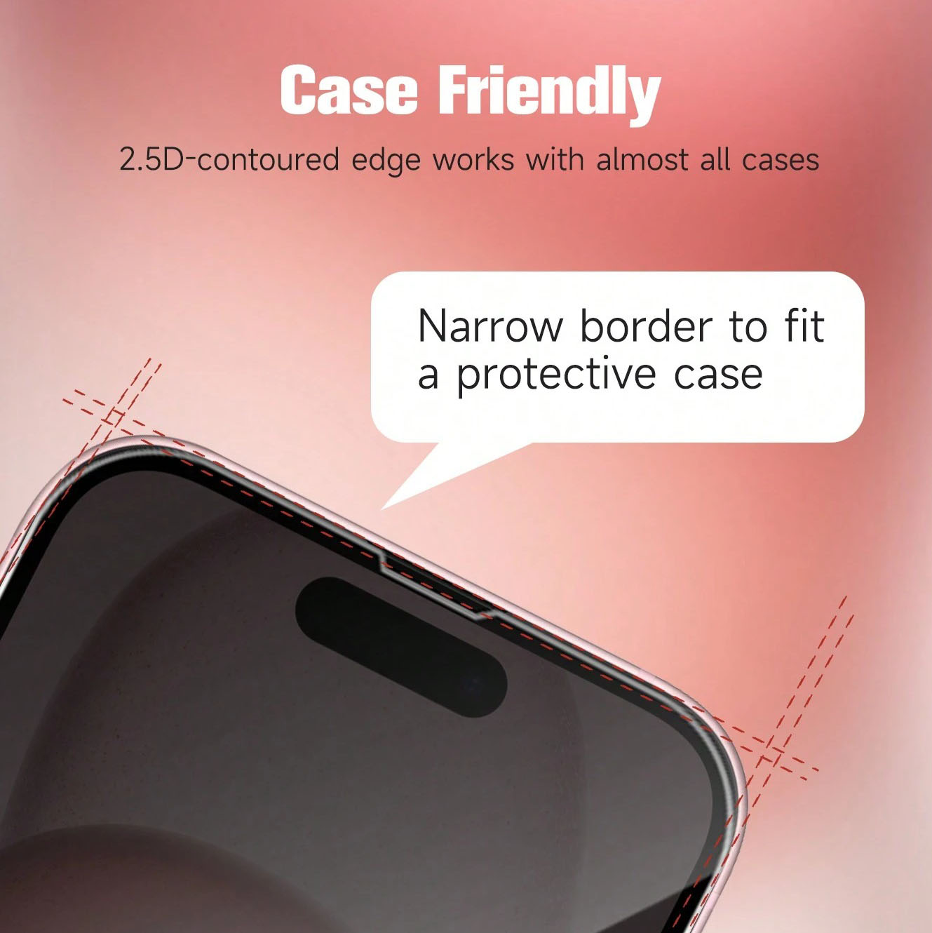 3pcs Privacy Screen Protector, - Anti Spy Privacy Glass Case ulasan dan harga
