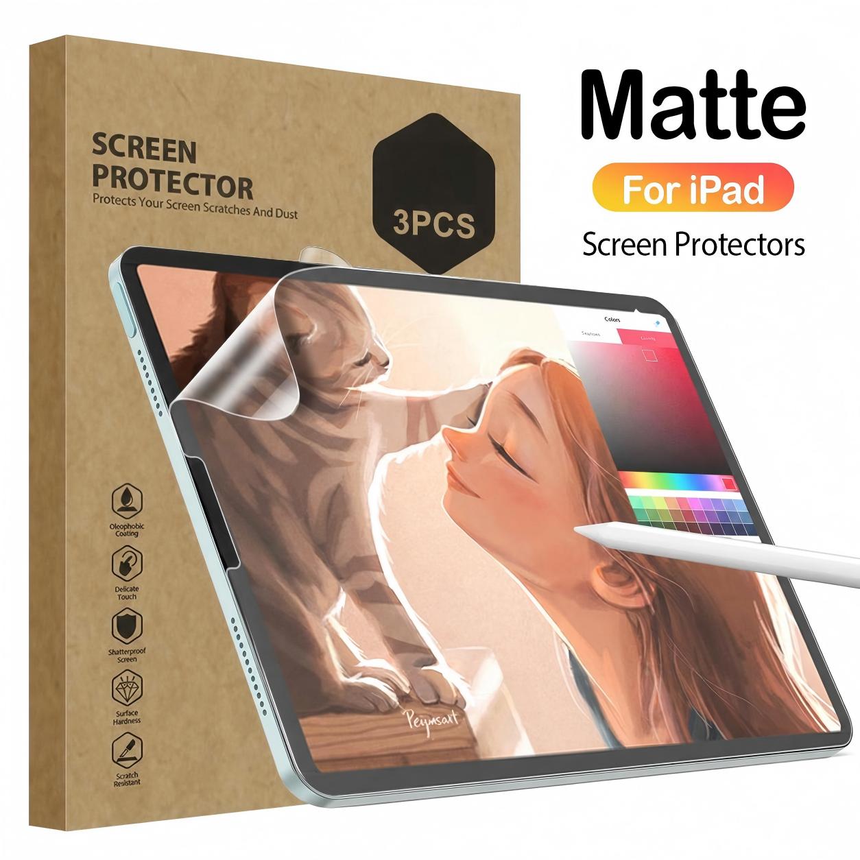3PCS Paper Like Matte Screen P - Matte Anti Glare Screen Protector ulasan dan harga