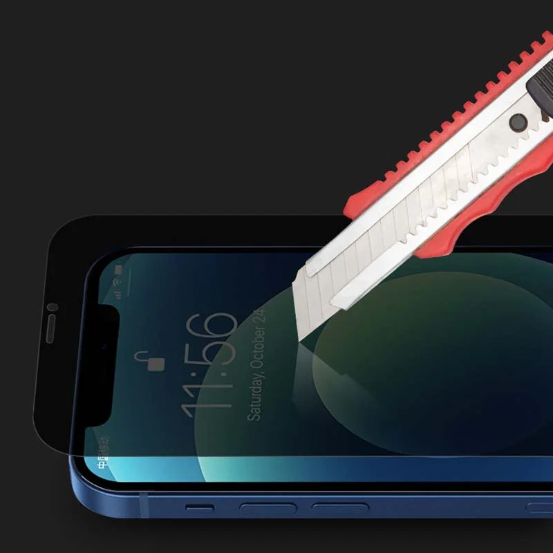 1pcs for Qt Anti-spy Tempered  - Anti Spy Privacy Glass Case ulasan dan harga