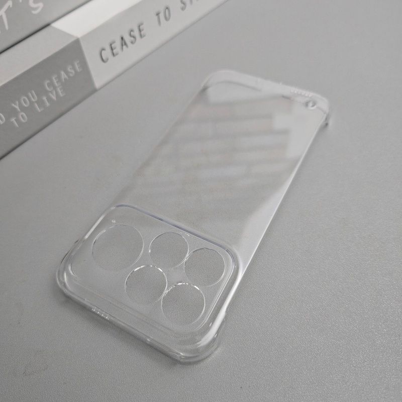 Ultra Thin Clear Frameless PC  - Ultra Thin Frameless Phone Cover ulasan dan harga