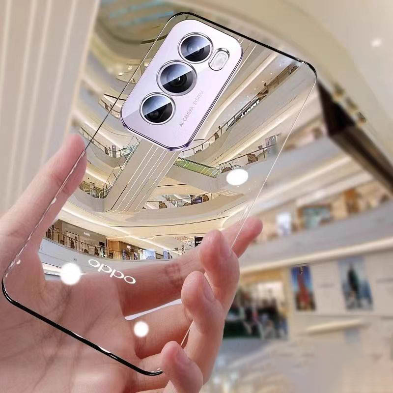 for Oppo Reno12 Pro China Clea - Ultra Thin Frameless Phone Cover ulasan dan harga