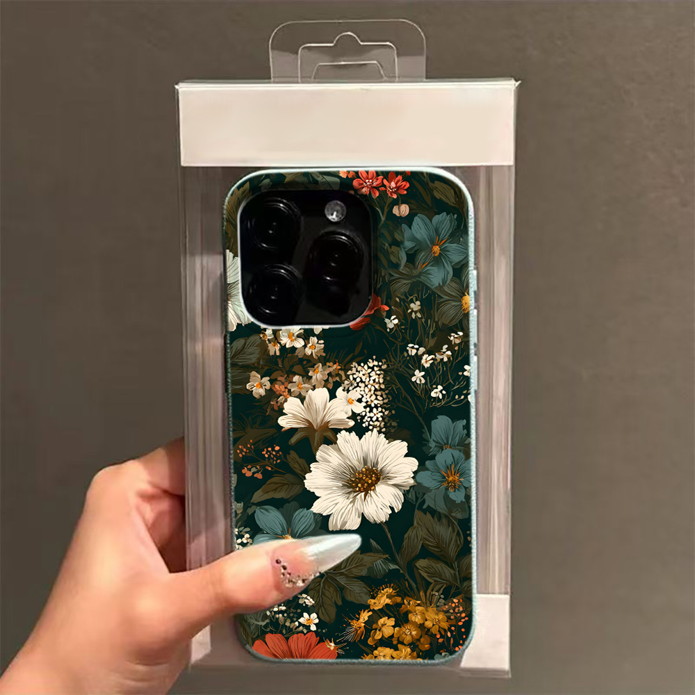 Vintage Floral Dark Pattern Vi - Vintage Floral Pattern Soft Case ulasan dan harga