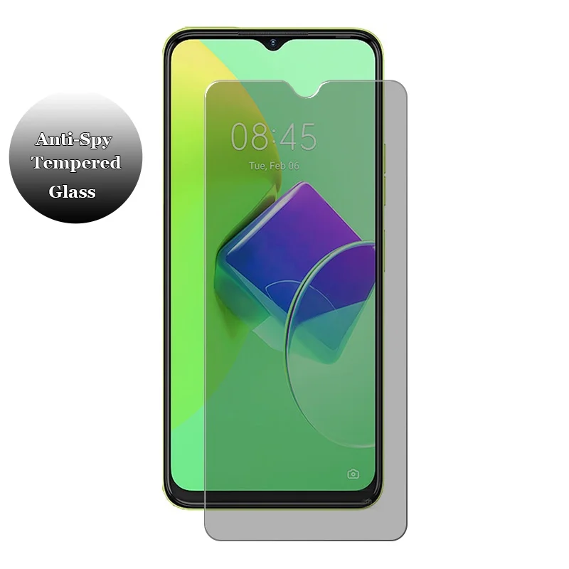 Anti-spy  case for vivo y55s 5 - Anti Spy Privacy Glass Case ulasan dan harga