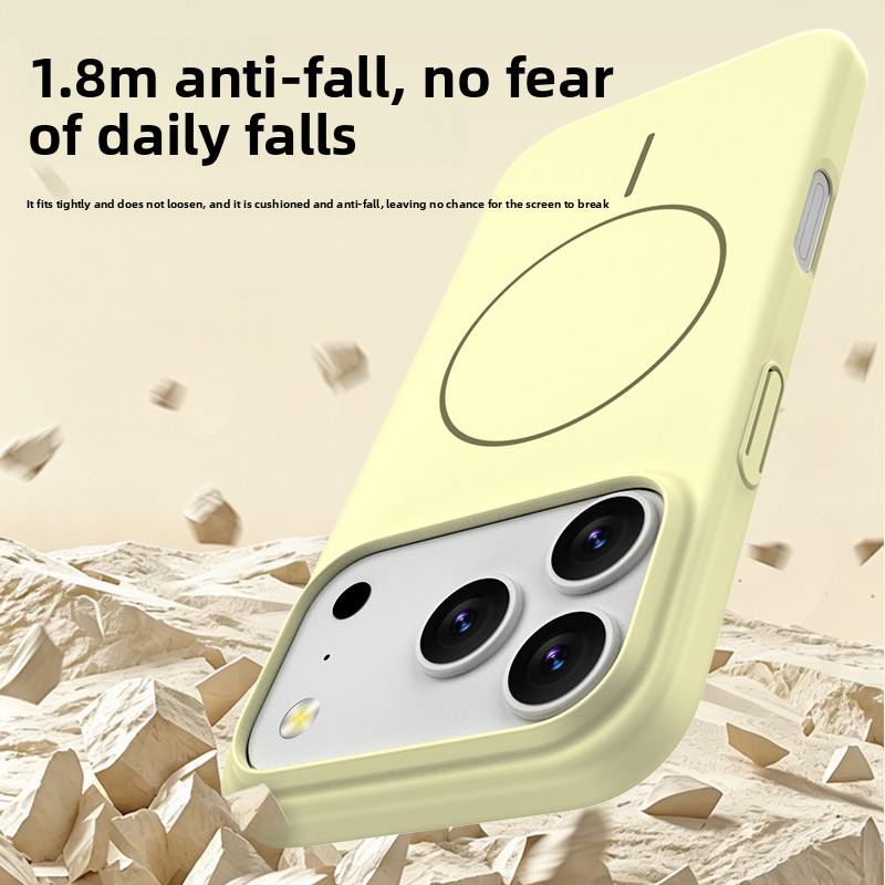 Matte Soft Liquid Silicone Pho - Liquid Silicone Magnetic Phone Case ulasan dan harga