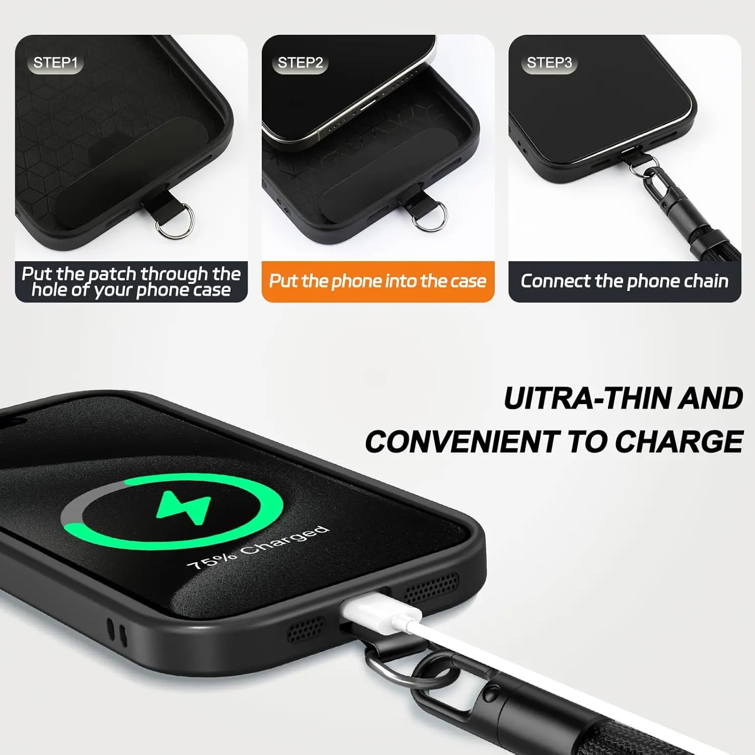 Universal Phone Lanyard with C - Crossbody Lanyard Neck Strap Case ulasan dan harga