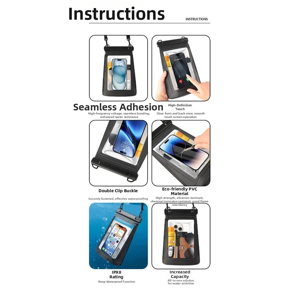 Touchable Screen Waterproof Mo - Screen Protectors ulasan dan harga