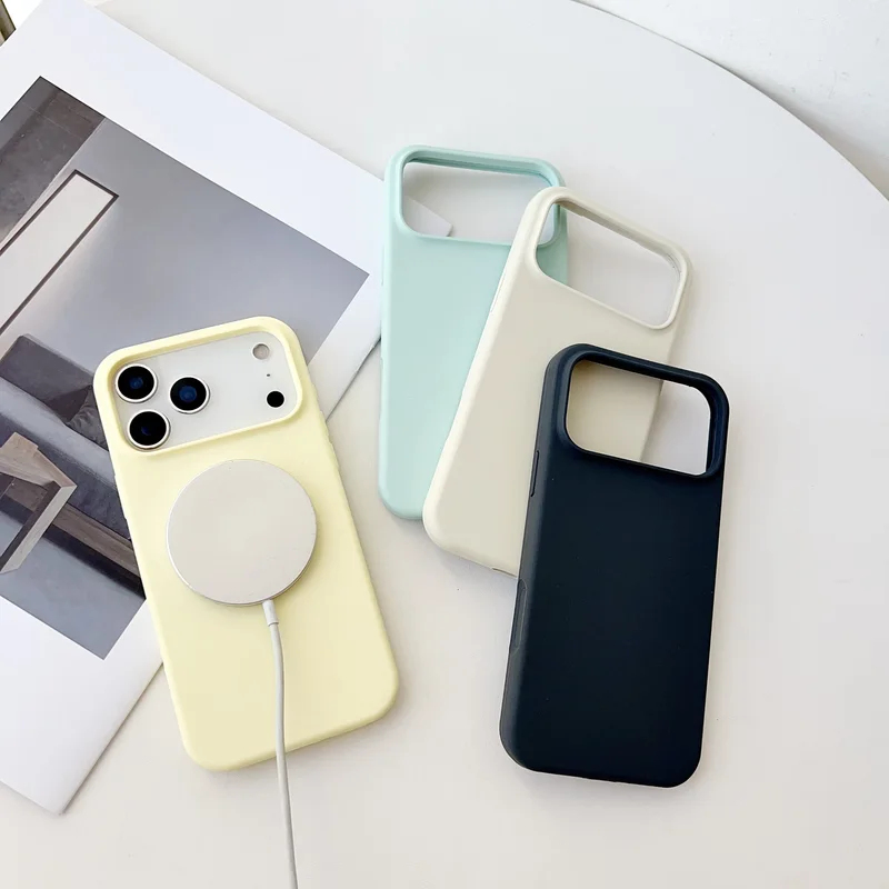 Original Liquid Silicone Case  - Liquid Silicone Magnetic Phone Case ulasan dan harga