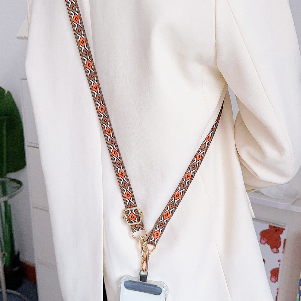 New Retro Crossbody Phone Lany - Crossbody Lanyard Neck Strap Case ulasan dan harga