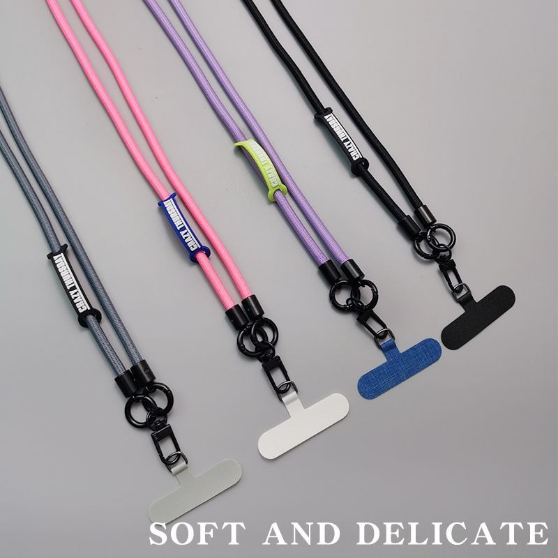 Long Solid Color Cross Body Ph - Crossbody Lanyard Neck Strap Case ulasan dan harga