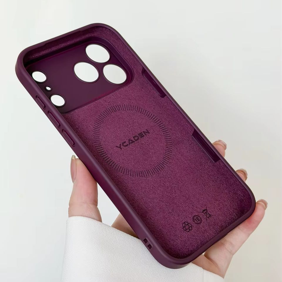 Original Liquid Silicone Magne - Liquid Silicone Magnetic Phone Case ulasan dan harga