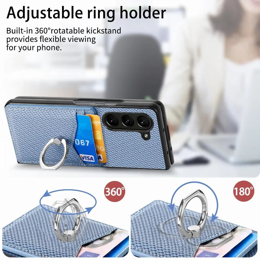 PU Leather Wallet Phone Case f - Leather Wallet Card Holder Phone Cover ulasan dan harga