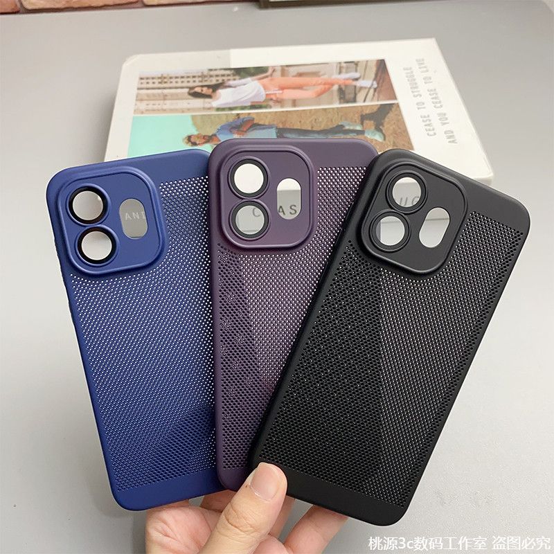 For Oneplus15S 15T Case Honeyc - Heat Dissipation Mesh Breathable Case ulasan dan harga