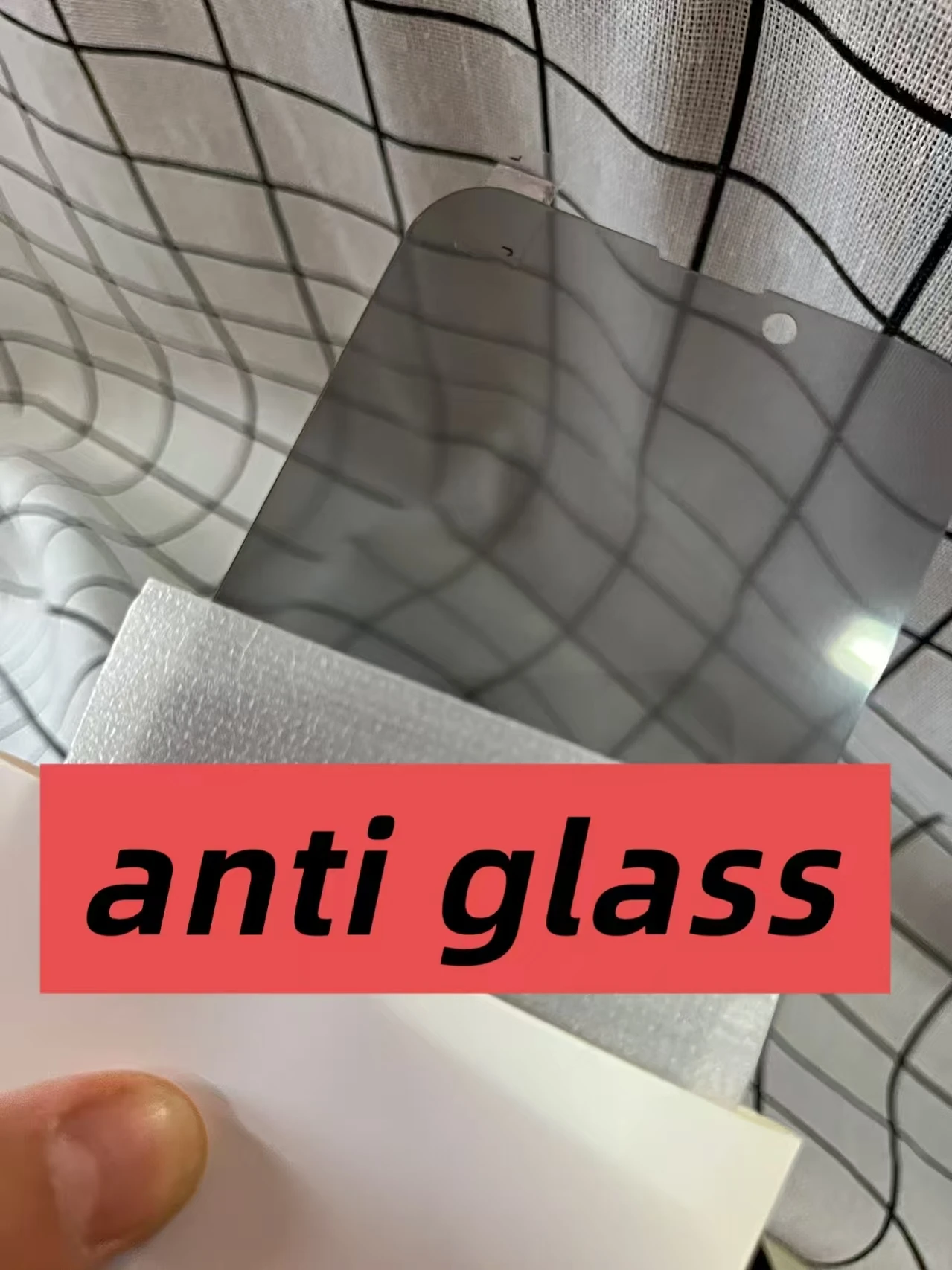 Anti-spy tempered glass screen - Anti Spy Privacy Glass Case ulasan dan harga