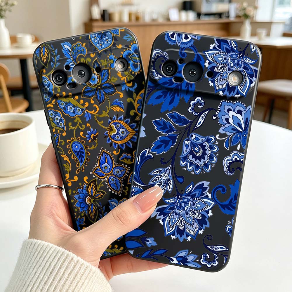 Vintage Design Floral Pattern  - Vintage Floral Pattern Soft Case ulasan dan harga