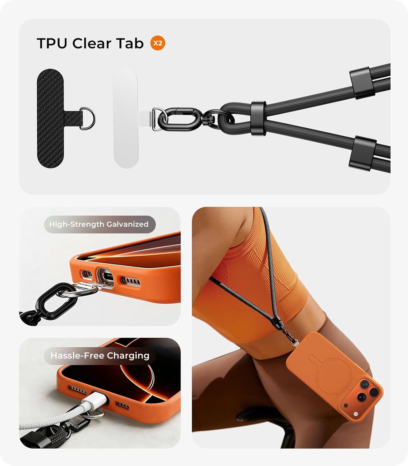 Phone Lanyard Crossbody with 2 - Crossbody Lanyard Neck Strap Case ulasan dan harga