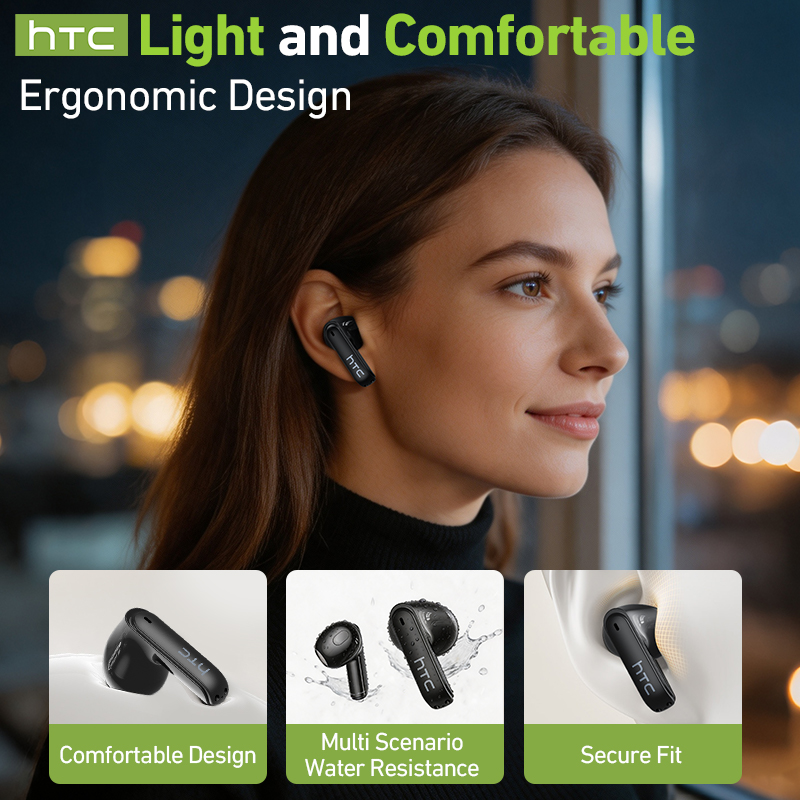 hTC Wireless Gaming Earbuds LC - Earphones ulasan dan harga