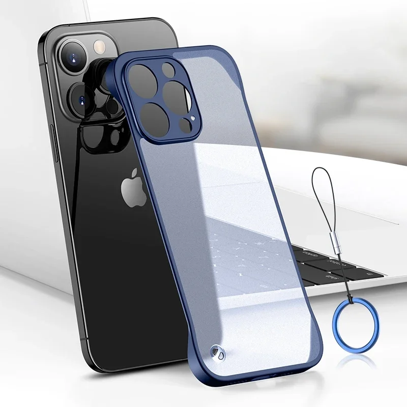 For Iphone 16 15 14 Pro Max Ul - Ultra Thin Frameless Phone Cover ulasan dan harga