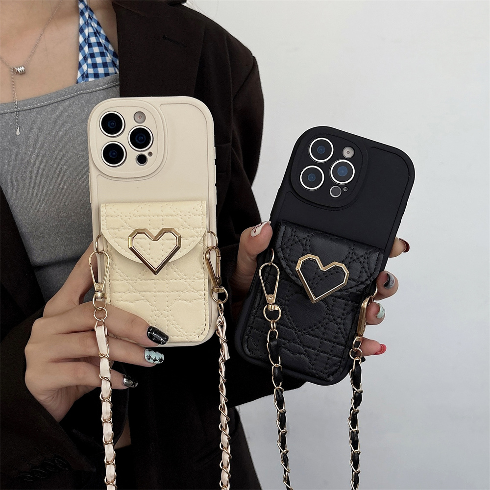 Crossbody Wallet Card Holder P - Leather Wallet Card Holder Phone Cover ulasan dan harga