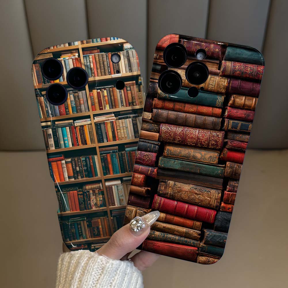 Vintage Pattern Book Stack Pho - Vintage Floral Pattern Soft Case ulasan dan harga