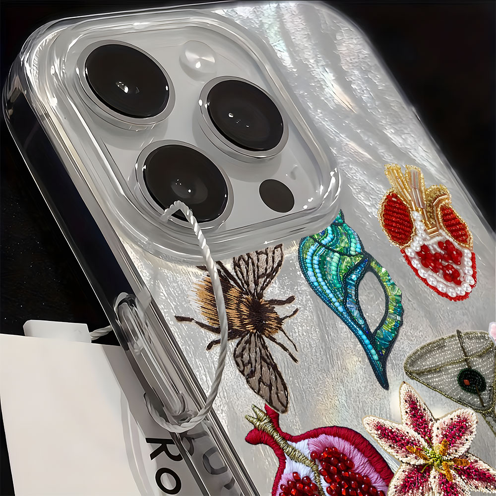 Vintage Flowers Collage Patter - Vintage Floral Pattern Soft Case ulasan dan harga